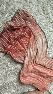 Vintage striped scarf