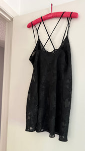 Vintage black mini dress