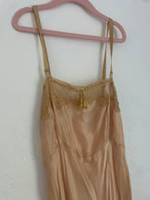 Load image into Gallery viewer, 1930s hand dyed silk slip dress
