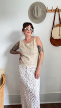 Load image into Gallery viewer, Crochet maxi skirt
