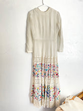Load image into Gallery viewer, Vintage Mexican embroidered dress
