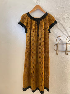 Vintage crochet dress