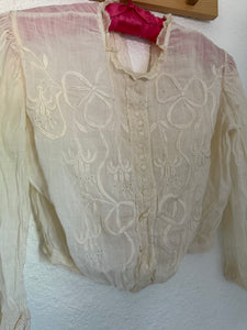 Edwardian cotton blouse