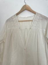 Load image into Gallery viewer, Edwardian cotton night gown dress
