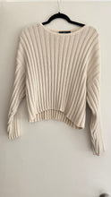Load image into Gallery viewer, Vintage 90s ribbed cropped sweater
