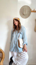 Load image into Gallery viewer, Vintage denim button up
