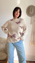 Load image into Gallery viewer, Vintage butterfly sweater
