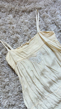 Load image into Gallery viewer, Antique silk butterfly cami/romper
