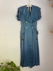 1930s satin dress