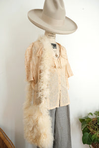 Vintage 30s/40s ruffle blouse