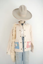 Load image into Gallery viewer, Signature Collection- Denim + Quilt chore coat
