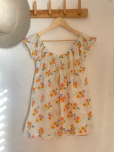 Load image into Gallery viewer, Vintage floral babydoll top
