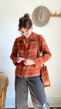 Load image into Gallery viewer, Vintage plaid jacket
