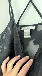 Vintage black mini dress