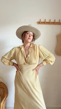 Load image into Gallery viewer, 1930s marigold dyed dress
