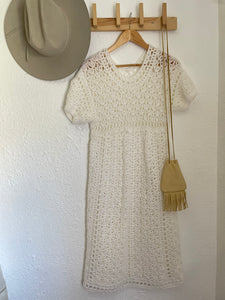 Vintage crochet dress