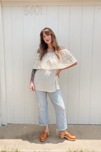 Load image into Gallery viewer, Vintage cotton gauze blouse
