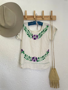 Vintage embroidered top