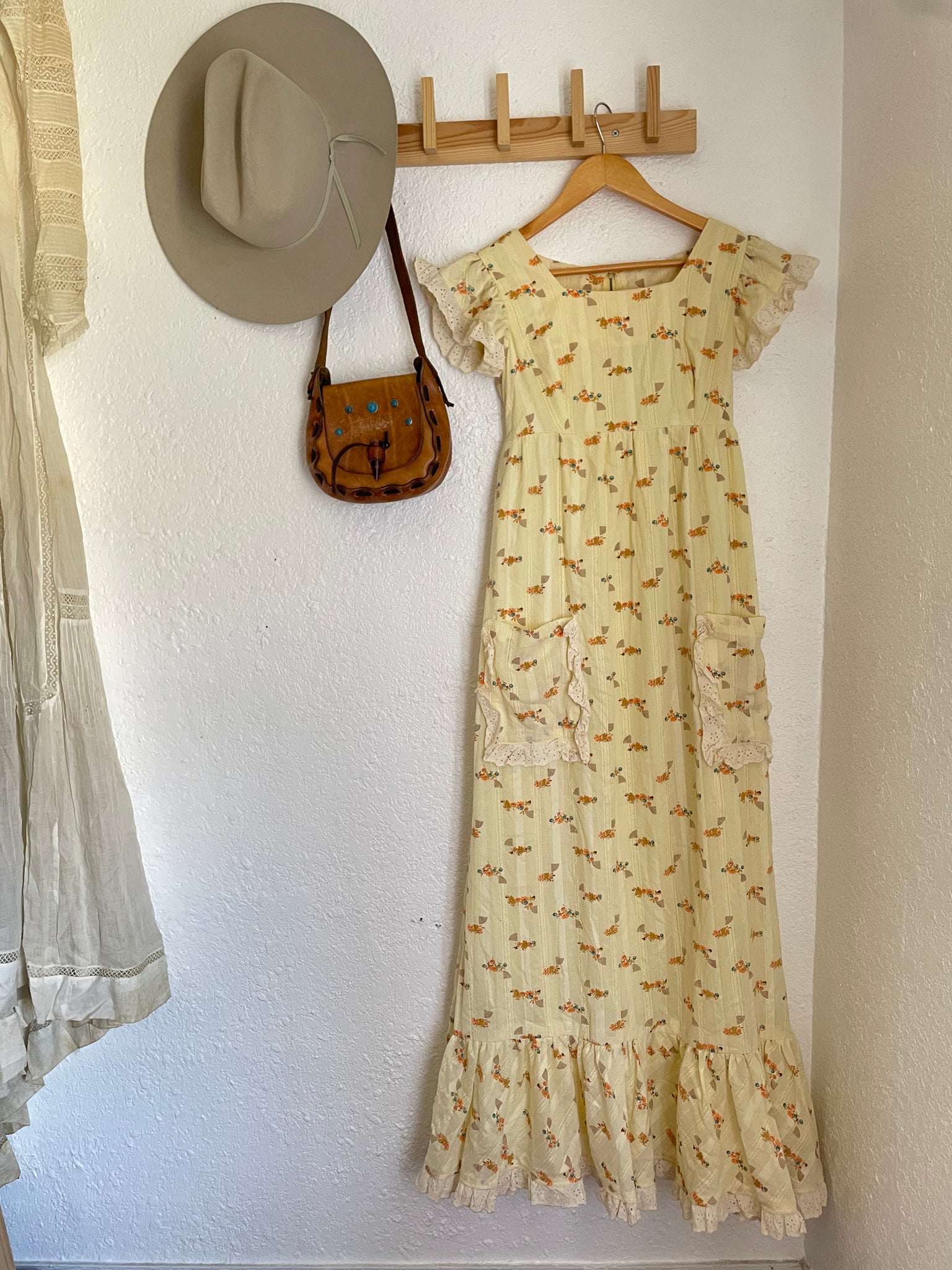 Vintage 70s maxi dress – The Wild Rose Vintage Vintage 70s maxi dress – The Wild Rose Vintage