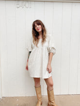 Load image into Gallery viewer, Signature Collection-The baby doll dress / white calico
