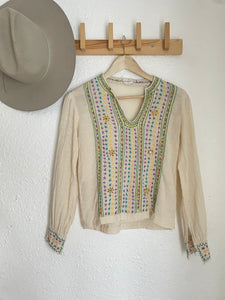 Vintage Indian cotton blouse