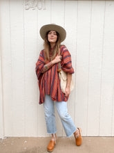 Load image into Gallery viewer, Vintage embroidered poncho
