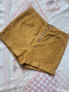 Vintage velvet shorts  / hot pants