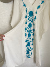 Load image into Gallery viewer, Vintage embroidered cotton kaftan
