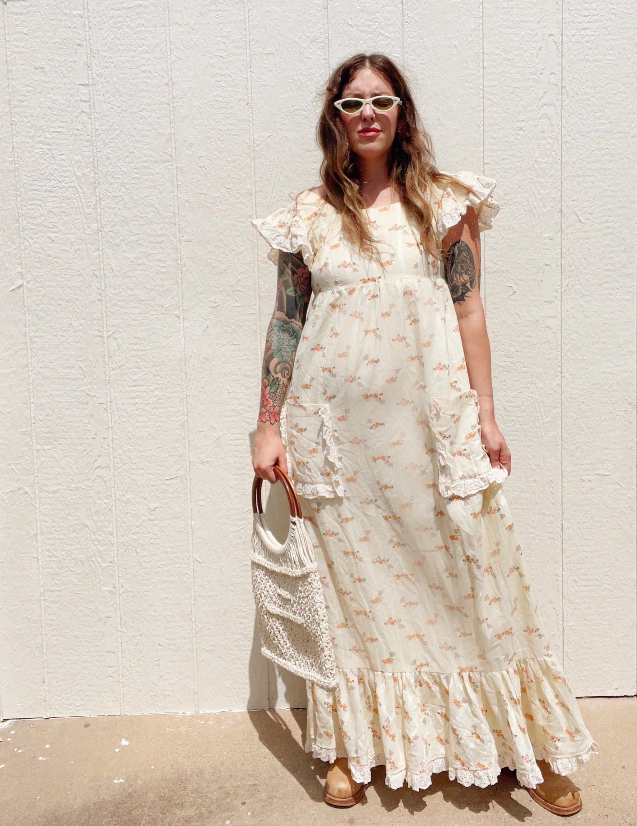 Vintage 70s maxi dress – The Wild Rose Vintage