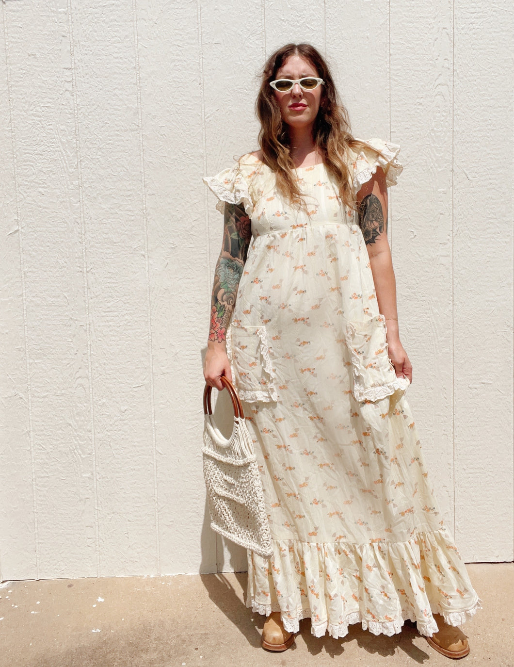 Vintage 70s maxi dress – The Wild Rose Vintage