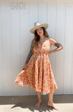 Load image into Gallery viewer, Vintage lace up dress
