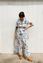 Load image into Gallery viewer, Vintage floral dress
