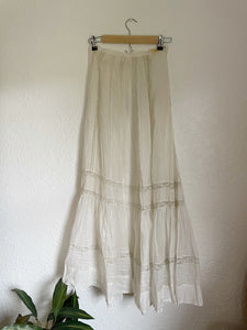 Vintage Edwardian lace skirt