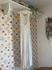 Antique lace dress