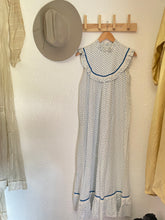 Load image into Gallery viewer, Vintage blue prairie dress
