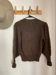 Vintage patchwork sweater