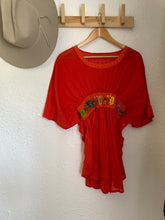 Load image into Gallery viewer, Vintage embroidered tunic top
