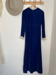 Vintage velvet dress