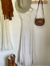 Load image into Gallery viewer, Vintage white eyelet maxi

