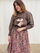 Load image into Gallery viewer, Vintage patchwork sweater
