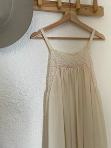 Vintage lace mini dress