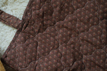 Load image into Gallery viewer, Vintage brown quilted bag
