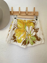 Load image into Gallery viewer, Signature Collection-floral towel shorts
