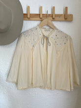 Load image into Gallery viewer, Vintage bed jacket top
