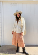 Load image into Gallery viewer, Vintage chunky knit cardigan
