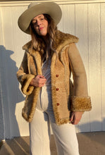 Load image into Gallery viewer, Vintage suede lamb coat
