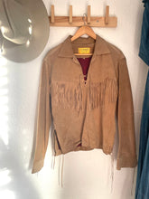Load image into Gallery viewer, Vintage suede fringe shirt
