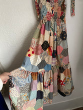 Load image into Gallery viewer, Signature Collection- tie strap quilt dress
