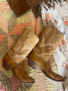 Vintage Tony Lama cowboy boots