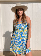 Load image into Gallery viewer, Vintage daisy mini dress
